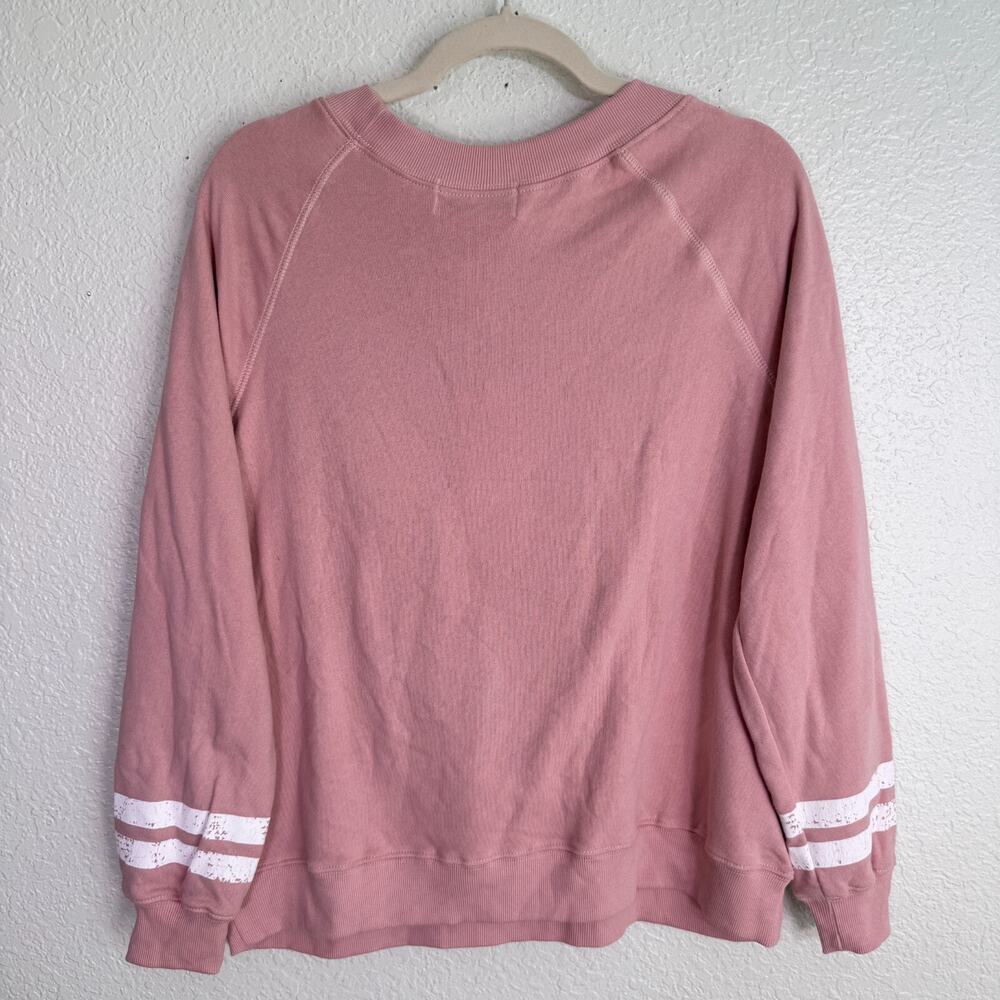 Wildfox Sweatshirt Womens XS Big Sports Fan Oversize Sweater Football Baseball - Picture 2 of 11